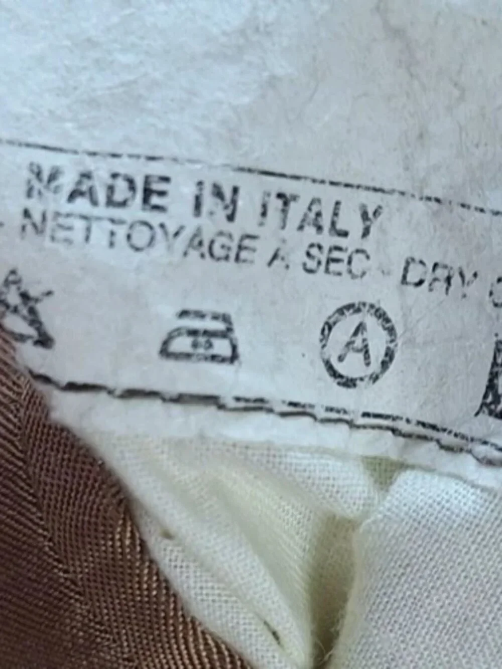 Luciano Barbera gently worn